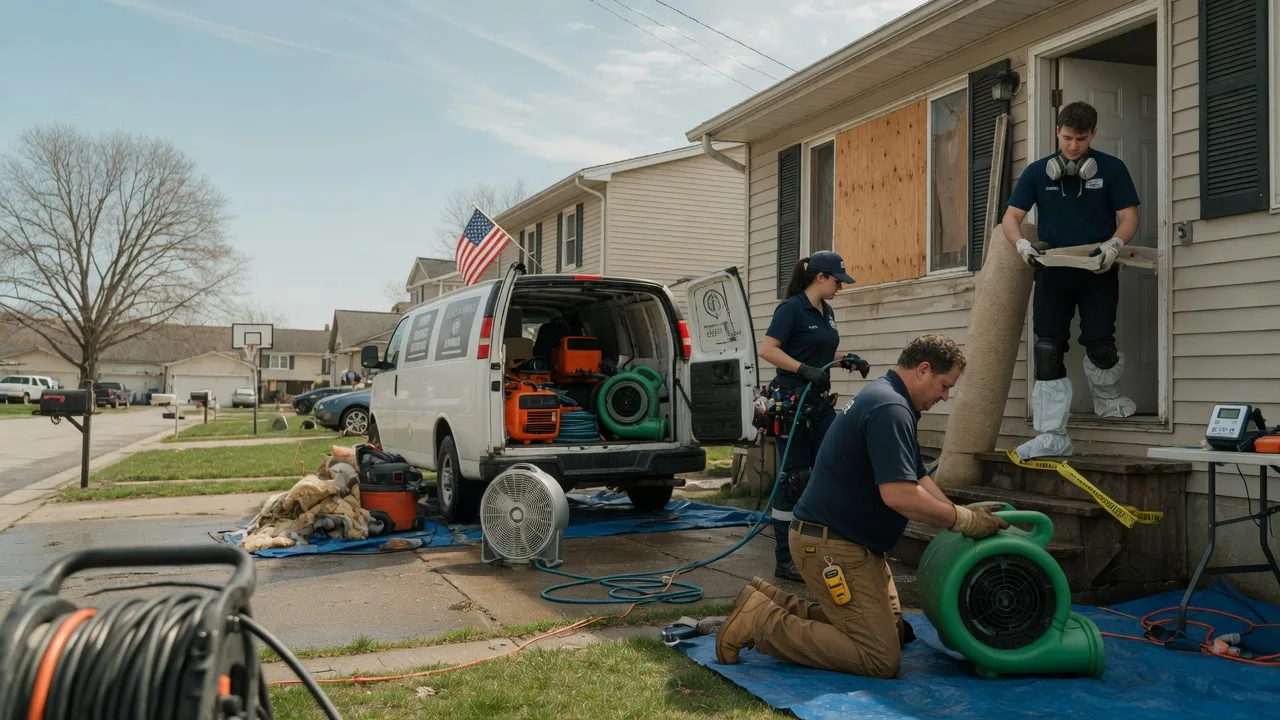Water Damage Restoration in Kansas City, KS near me